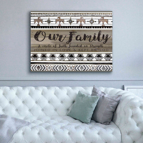 Image of 'Our Family' by Cindy Jacobs, Canvas Wall Art,54 x 40