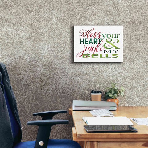 Image of 'Jingle My Bells' by Cindy Jacobs, Canvas Wall Art,16 x 12