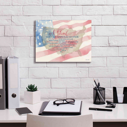 Image of 'I Stand' by Cindy Jacobs, Canvas Wall Art,16 x 12