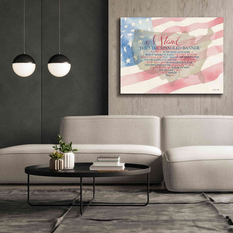 Image of 'I Stand' by Cindy Jacobs, Canvas Wall Art,54 x 40