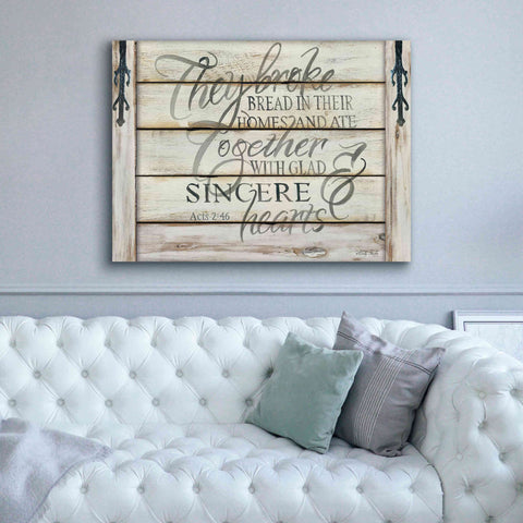 Image of 'They Broke Break' by Cindy Jacobs, Canvas Wall Art,54 x 40