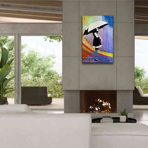 Image of 'Waiting for the Rain' by AbcArtAttack, Canvas Wall Art,26 x 40