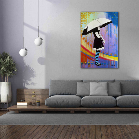 Image of 'Waiting for the Rain' by AbcArtAttack, Canvas Wall Art,40 x 60