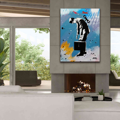 Image of 'Windup for the Wind Down' by AbcArtAttack, Canvas Wall Art,40 x 54