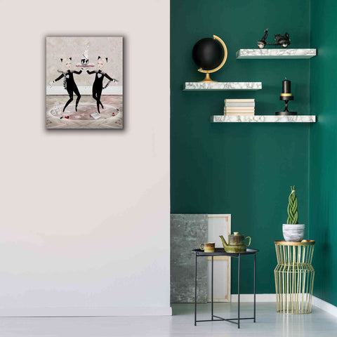 Image of 'The Newmars' by Art & Ghosts, Canvas Wall Art,20 x 24