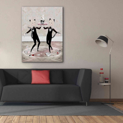 Image of 'The Newmars' by Art & Ghosts, Canvas Wall Art,40 x 54