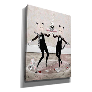 'The Newmars' by Art & Ghosts, Canvas Wall Art