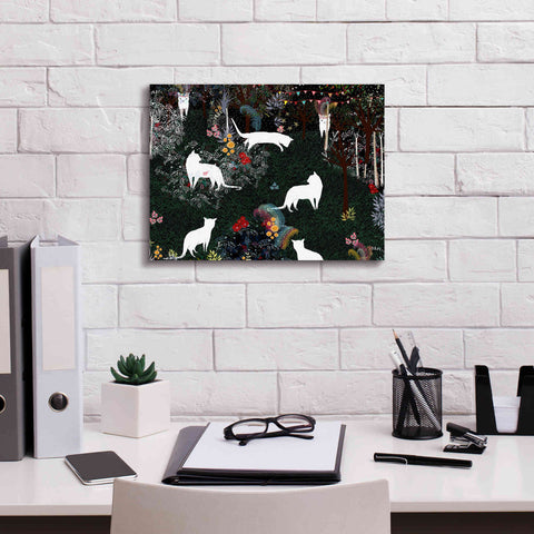 Image of 'Cat Heaven' by Art & Ghosts, Canvas Wall Art,16 x 12