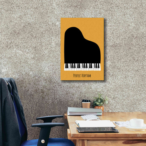 Image of 'Piano' by Ayse, Canvas Wall Art,18 x 26