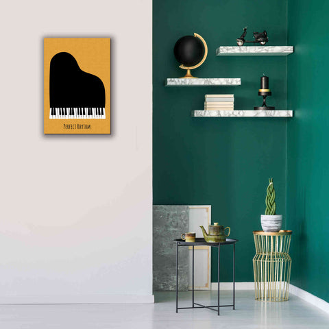 Image of 'Piano' by Ayse, Canvas Wall Art,18 x 26
