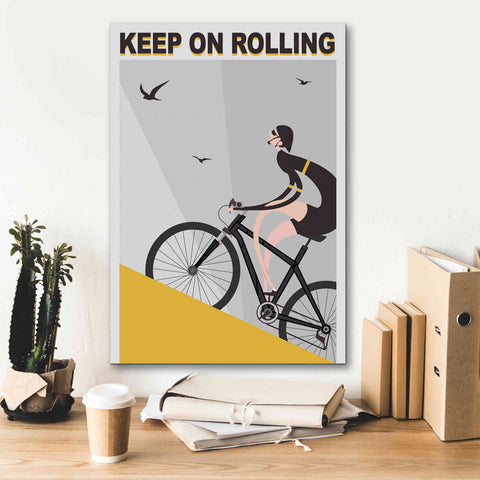 Image of 'Keel On Rolling' by Ayse, Canvas Wall Art,18 x 26