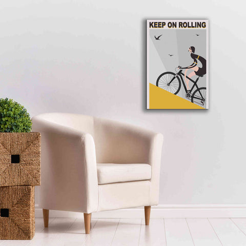 Image of 'Keel On Rolling' by Ayse, Canvas Wall Art,18 x 26