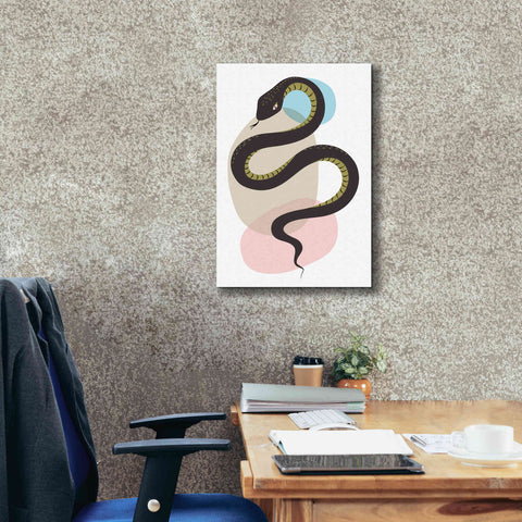 Image of 'Snake' by Ayse, Canvas Wall Art,18 x 26