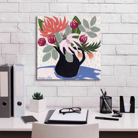 Image of 'April Florals 12' by Marisa Anon, Canvas Wall Art,18 x 18