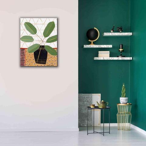 Image of 'Gold Tablecloth 4' by Marisa Anon, Canvas Wall Art,26 x 34