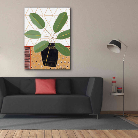 Image of 'Gold Tablecloth 4' by Marisa Anon, Canvas Wall Art,40 x 54