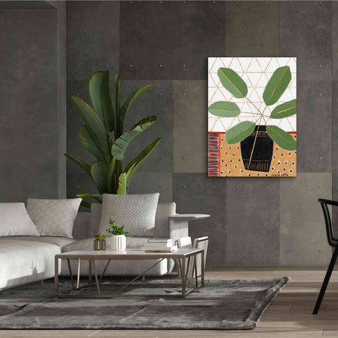 Image of 'Gold Tablecloth 4' by Marisa Anon, Canvas Wall Art,40 x 54