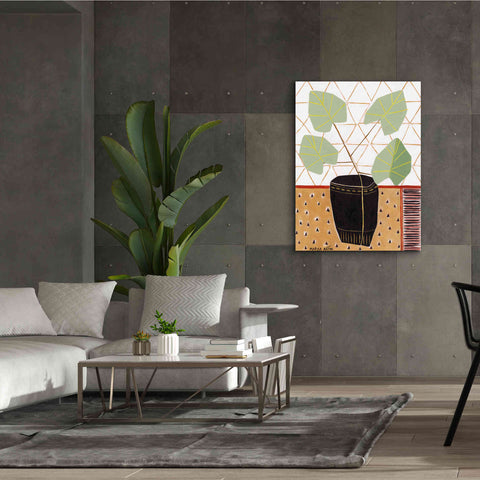 Image of 'Gold Tablecloth 5' by Marisa Anon, Canvas Wall Art,40 x 54
