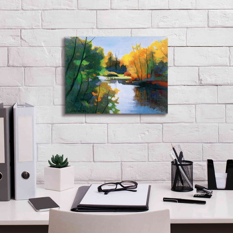 Image of 'Magic Afternoon' by Tadashi Asoma, Canvas Wall Art,16 x 12