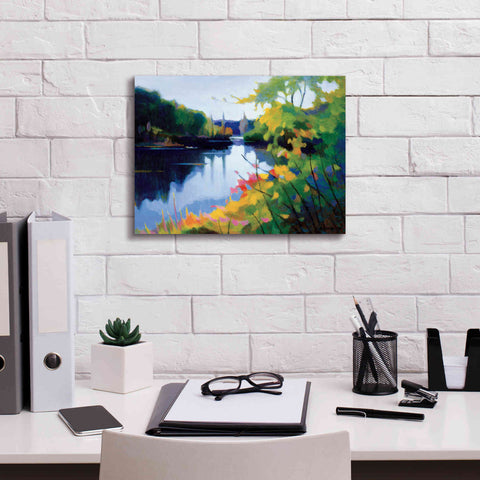 Image of 'Morning Light' by Tadashi Asoma, Canvas Wall Art,16 x 12