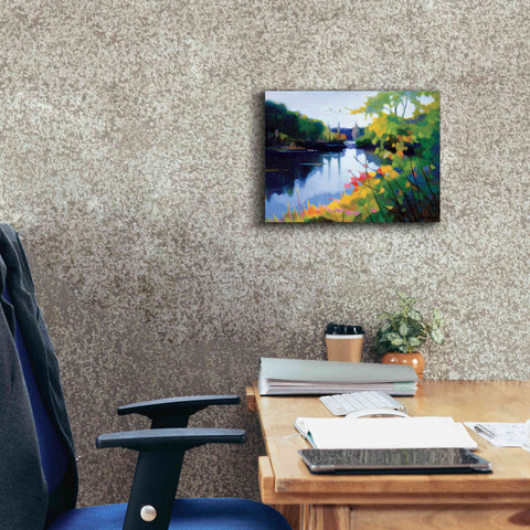 Image of 'Morning Light' by Tadashi Asoma, Canvas Wall Art,16 x 12