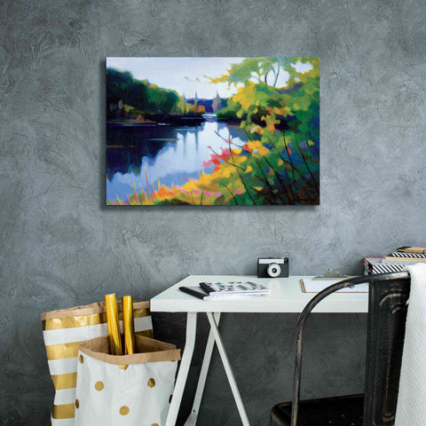 Image of 'Morning Light' by Tadashi Asoma, Canvas Wall Art,26 x 18