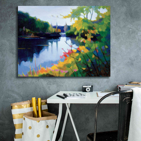 Image of 'Morning Light' by Tadashi Asoma, Canvas Wall Art,34 x 26