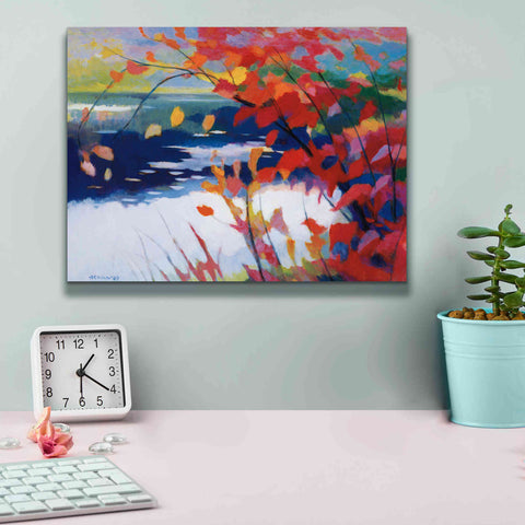 Image of 'Afternoon Calm' by Tadashi Asoma, Canvas Wall Art,16 x 12