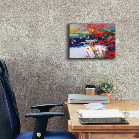 Image of 'Afternoon Calm' by Tadashi Asoma, Canvas Wall Art,16 x 12