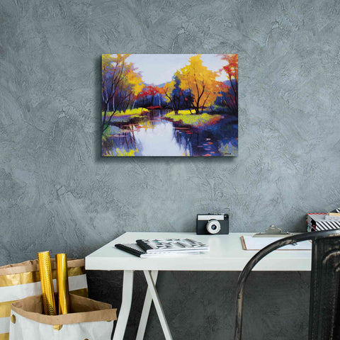Image of 'Daybreak' by Tadashi Asoma, Canvas Wall Art,16 x 12