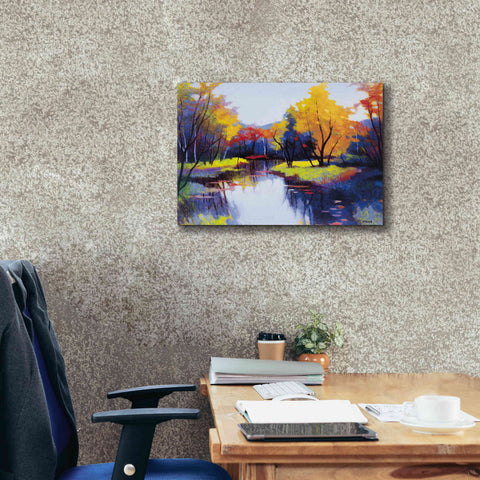 Image of 'Daybreak' by Tadashi Asoma, Canvas Wall Art,26 x 18