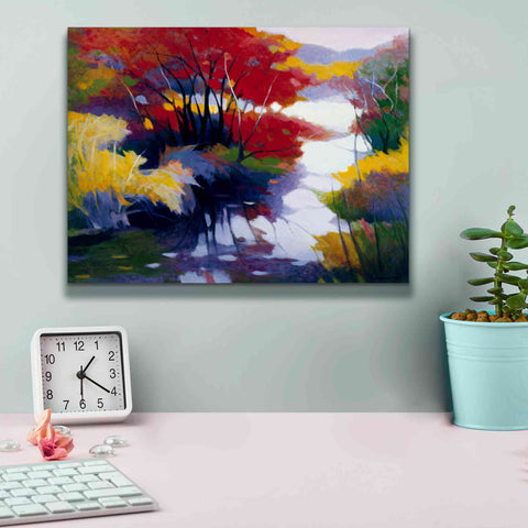 Image of 'Indian Summer' by Tadashi Asoma, Canvas Wall Art,16 x 12