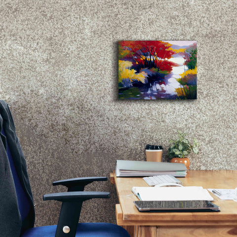 Image of 'Indian Summer' by Tadashi Asoma, Canvas Wall Art,16 x 12