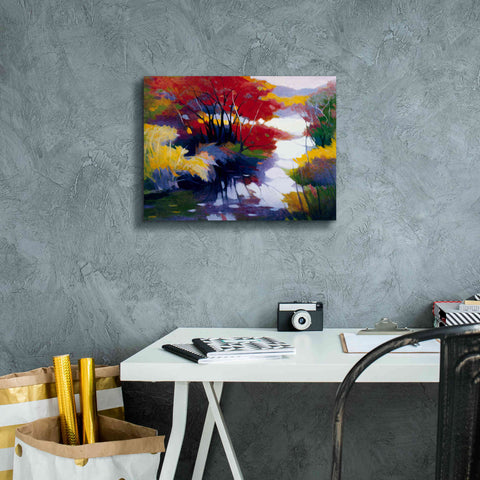 Image of 'Indian Summer' by Tadashi Asoma, Canvas Wall Art,16 x 12
