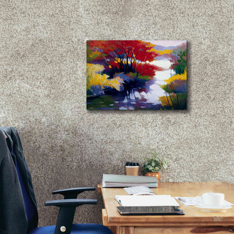 Image of 'Indian Summer' by Tadashi Asoma, Canvas Wall Art,26 x 18