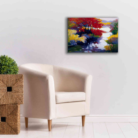 Image of 'Indian Summer' by Tadashi Asoma, Canvas Wall Art,26 x 18