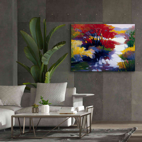 Image of 'Indian Summer' by Tadashi Asoma, Canvas Wall Art,54 x 40