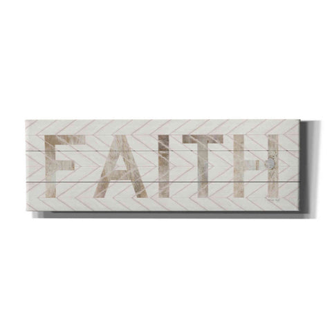 Image of 'Faith Chevron' by Cindy Jacobs, Canvas Wall Art