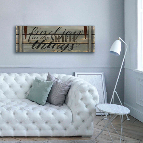 Image of 'Find Joy' by Cindy Jacobs, Canvas Wall Art,60 x 20