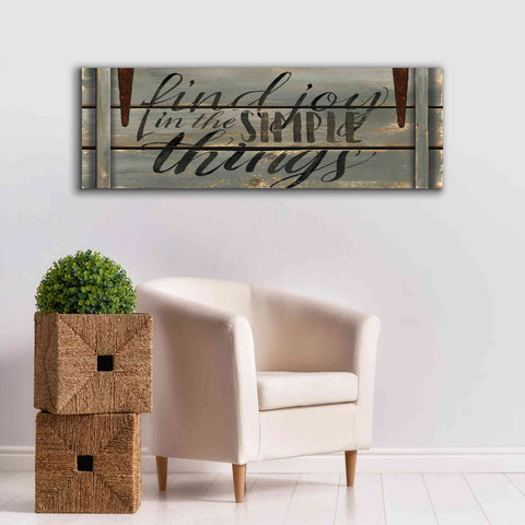 Image of 'Find Joy' by Cindy Jacobs, Canvas Wall Art,60 x 20