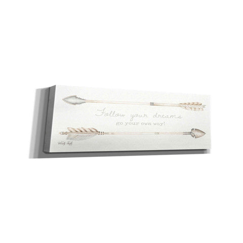 Image of 'Arrows - Follow Your Dreams' by Cindy Jacobs, Canvas Wall Art