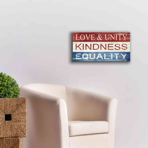 Image of 'Love & Unity' by Cindy Jacobs, Canvas Wall Art,24 x 12