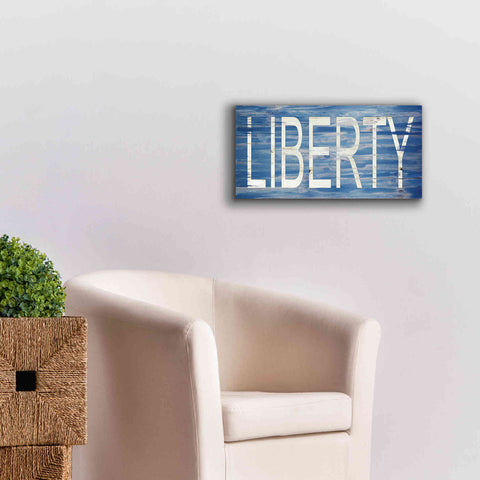 Image of 'Liberty' by Cindy Jacobs, Canvas Wall Art,24 x 12
