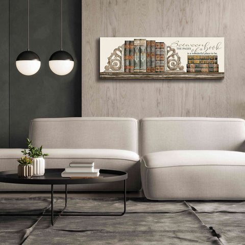 Image of 'Between the Pages of a Book' by Cindy Jacobs, Canvas Wall Art,60 x 20