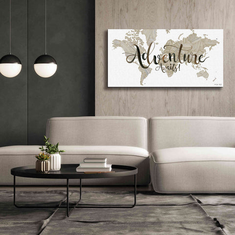 Image of 'Adventure Awaits' by Cindy Jacobs, Canvas Wall Art,60 x 30