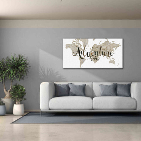 Image of 'Adventure Awaits' by Cindy Jacobs, Canvas Wall Art,60 x 30