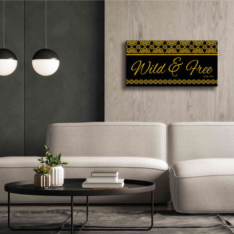 Image of 'Wild and Free Mandals' by Cindy Jacobs, Canvas Wall Art,40 x 20