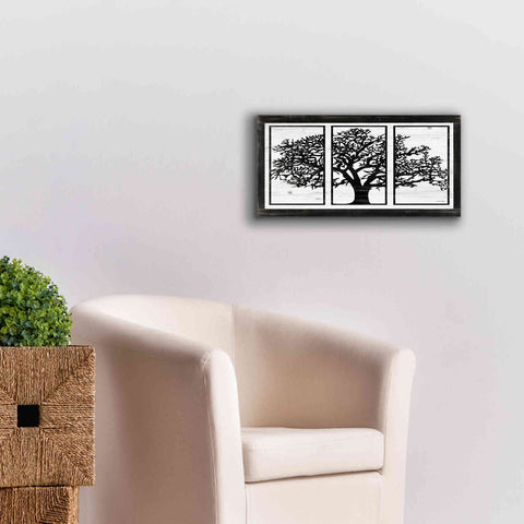 Image of 'Geo Tree' by Cindy Jacobs, Canvas Wall Art,24 x 12