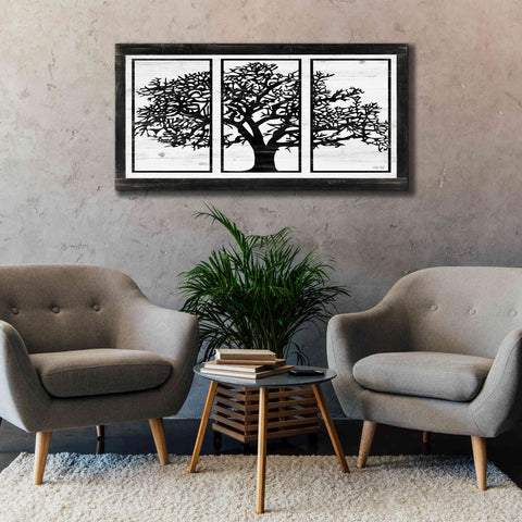Image of 'Geo Tree' by Cindy Jacobs, Canvas Wall Art,60 x 30