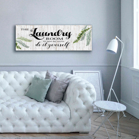 Image of 'The Laundry Room' by Cindy Jacobs, Canvas Wall Art,60 x 20